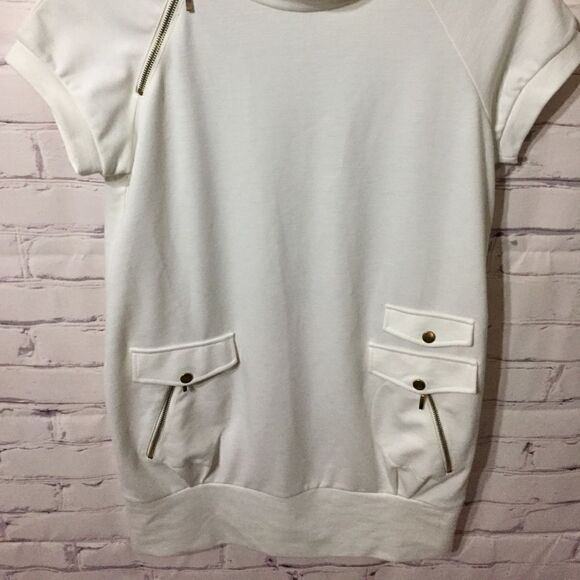 Large White Sweater Dress - Picture 4 of 8
